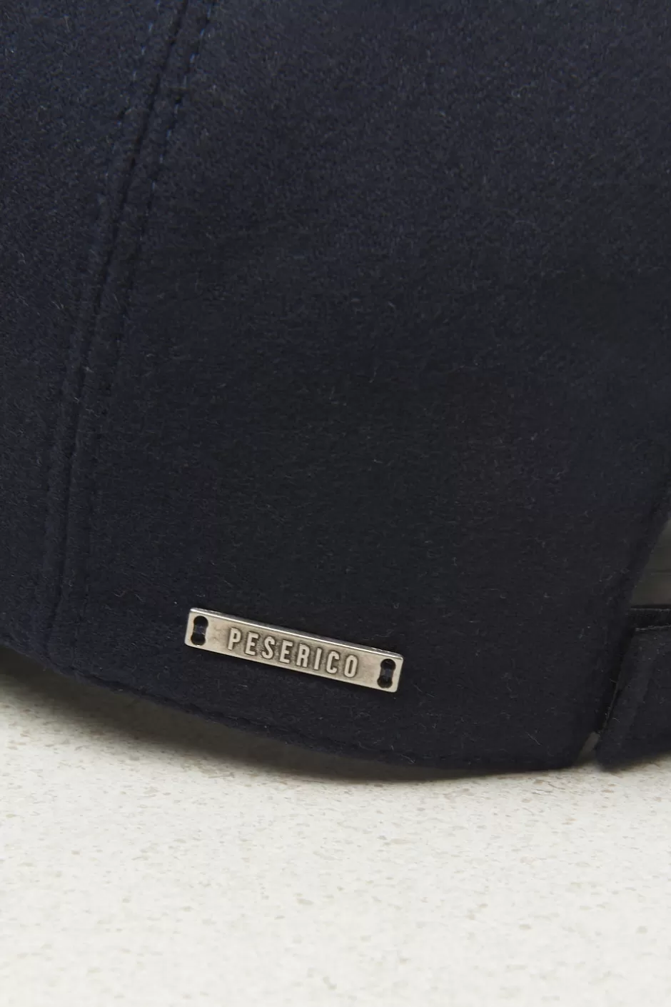 Accessori | Peserico Cappello Baseball In Misto Cashmere Blu calamaio