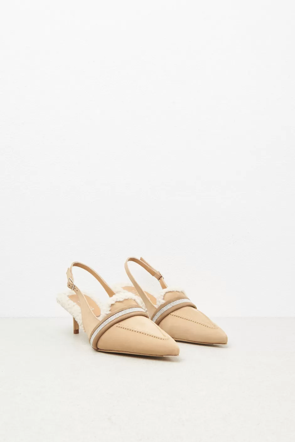 Scarpe | Peserico Décolleté Slingback Flat Baita