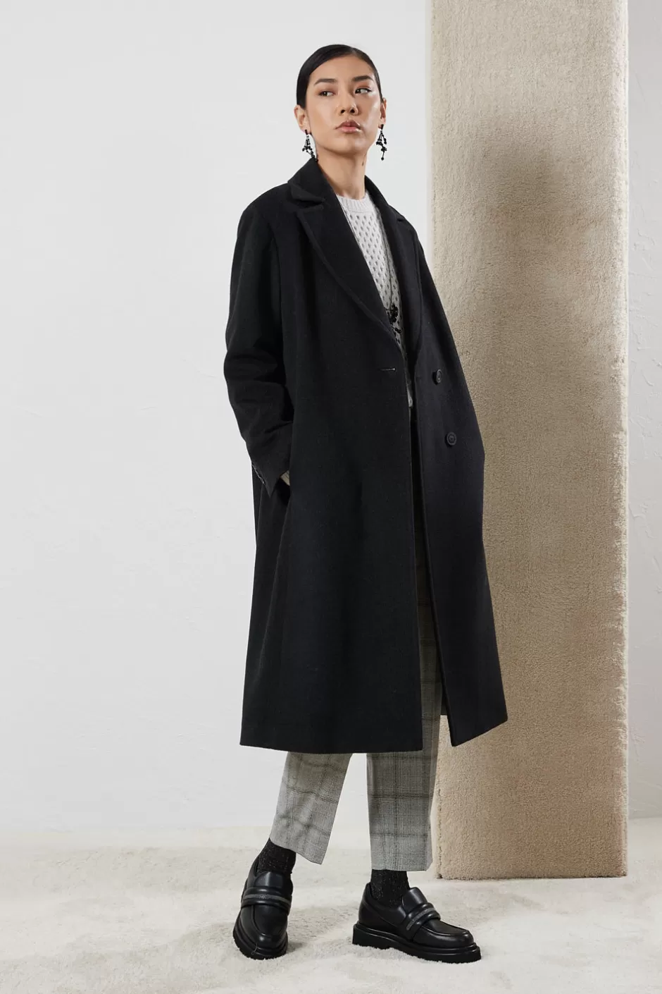 Maglieria | Peserico Maglia Traforata In Lana, Seta, Cashmere, Alpaca E Lurex Bianco naturale