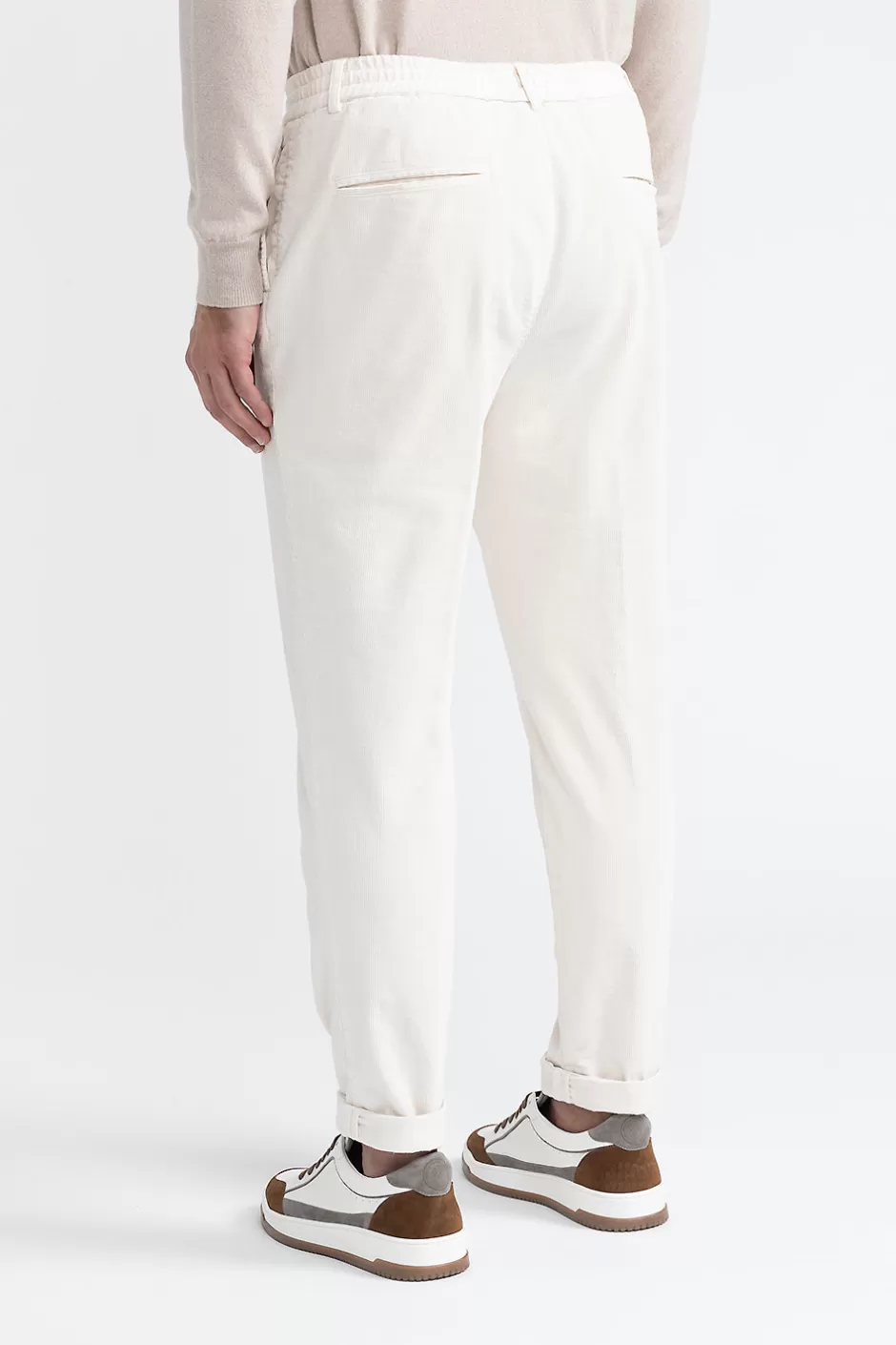 Pantaloni | Peserico Pantalone Jogger In Velluto Di Cotone Carpino